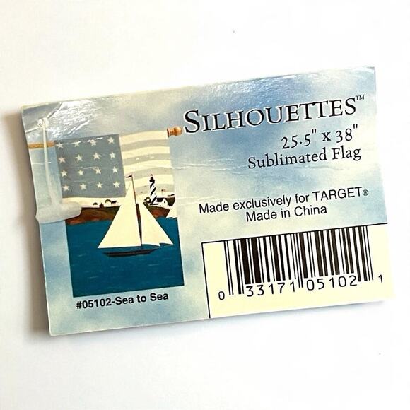 Sea To Sea House Flag 25.5"×38" Double Sided - Picture 2 of 2